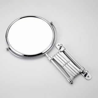 Настенное косметическое зеркало Frap F6406 хром